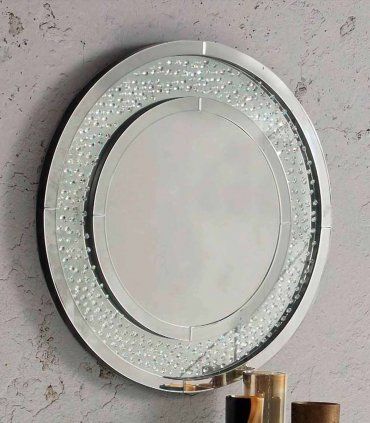 Espejo redondo vintage Doues