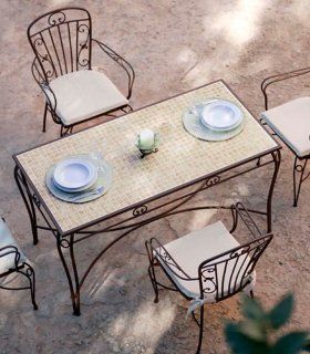 Mesa de jardín Constanza