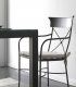 Mesa de comedor moderna Irune, detalle