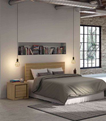 Dormitorio de estilo contemporáneo Lujande