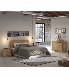 Dormitorio de estilo contemporáneo Lujande