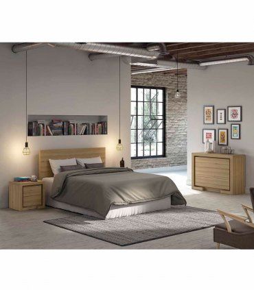 Dormitorio de estilo contemporáneo Lujande