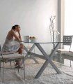 Mesa de comedor de forja Danilo