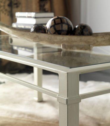 Mesa de centro de forja Nabila, detalle