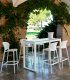 Taburete alto de jardín Malta