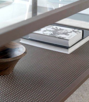 Mesa de centro de forja Neftalí, detalle