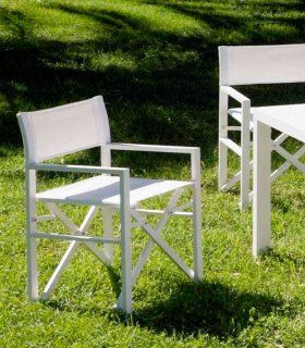 Silla plegable para jardín Director