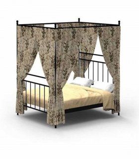 Cama con dosel forja Dacio