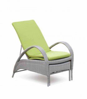 Sillón tumbona de jardín Mónaco