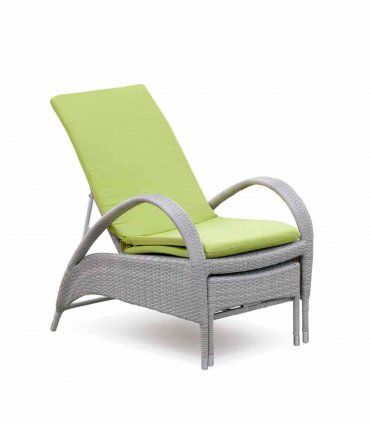 Sillón tumbona de jardín Mónaco