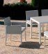 Sillón de jardín blanco Capri