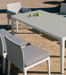Silla de jardín blanca Capri