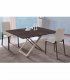 Mesa de centro elevable y extensible Tíber nogal