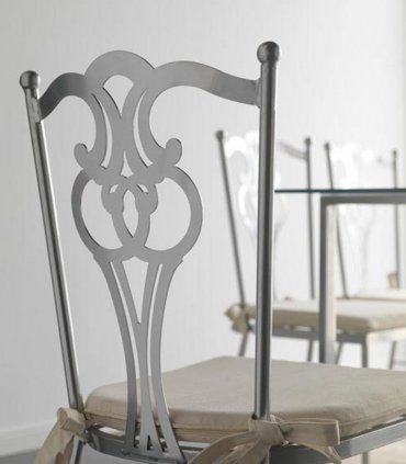 Comedor de forja Neila, silla