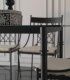 Mesa de comedor de forja Tadeo, detalle