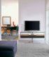 Mueble TV moderno lacado negro Orlando