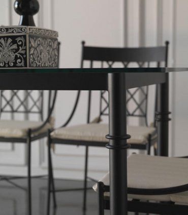 Comedor de forja Tadeo, mesa