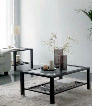 Mesa de rincón de forja Karima, salón