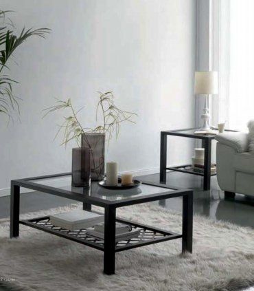 Mesa de centro de forja Karima