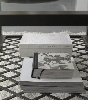 Mesa de centro de forja Karima, detalle
