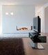 Mueble TV cristal Daniel, cristal fume con estructura en acero