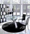 Mesa de cristal redonda Oretana