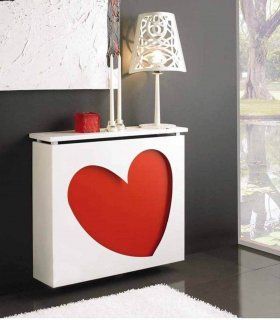 Cubreradiador de forja POP Corazón