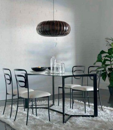 Silla de forja Mailen, comedor