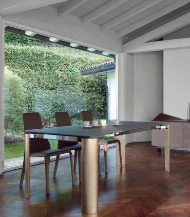 Mesa de comedor extensible Zenobia