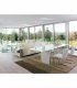 Mesa de comedor extensible Faura