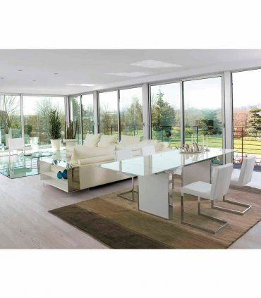 Mesa de comedor extensible Faura