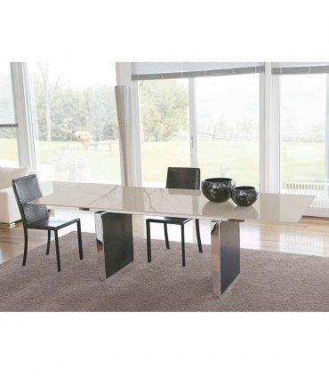 Mesa de comedor extensible Faura