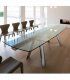 Mesa de cristal extensible Toris