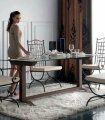 Mesa de comedor de forja Medir