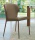 Silla moderna de piel Birila
