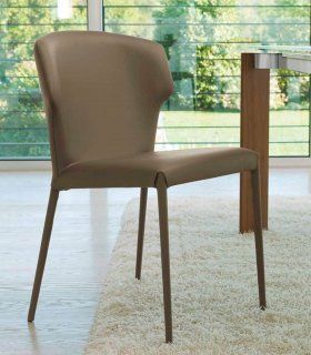 Silla moderna de piel Birila