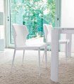 Silla moderna de piel Birila