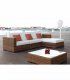 Sofá chaise longue exterior Maragda