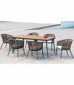 Comedor de jardín de aluminio Morabo