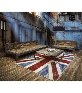 Alfombra de lana Bandera England en Ámbar Muebles
