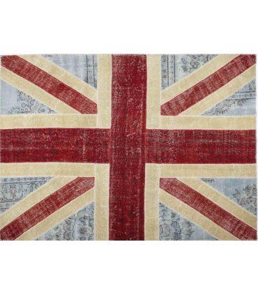 Alfombra de lana Bandera England en Ámbar Muebles