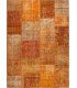 Alfombra de lana Patchwork Arancio en Ámbar Muebles