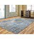 Alfombra de lana Patchwork Azzurro en Ámbar Muebles