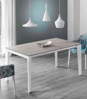 Mesa de comedor nórdica extensible Eridano
