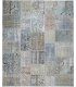 Alfombra de lana Patchwork Azzurro en Ámbar Muebles