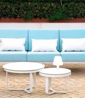 Mesa de centro redonda de jardín Estepona