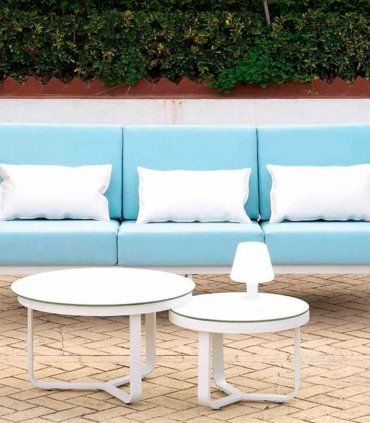 Mesa de centro redonda de jardín Estepona
