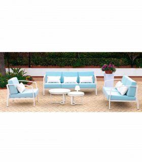 Mesa de centro redonda de jardín Estepona