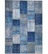 Alfombra de lana Patchwork Blue en Àmbar Muebles