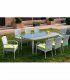 Mesa de exterior Mónaco rectangular